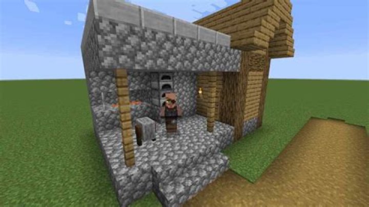 A Blacksmith Villager