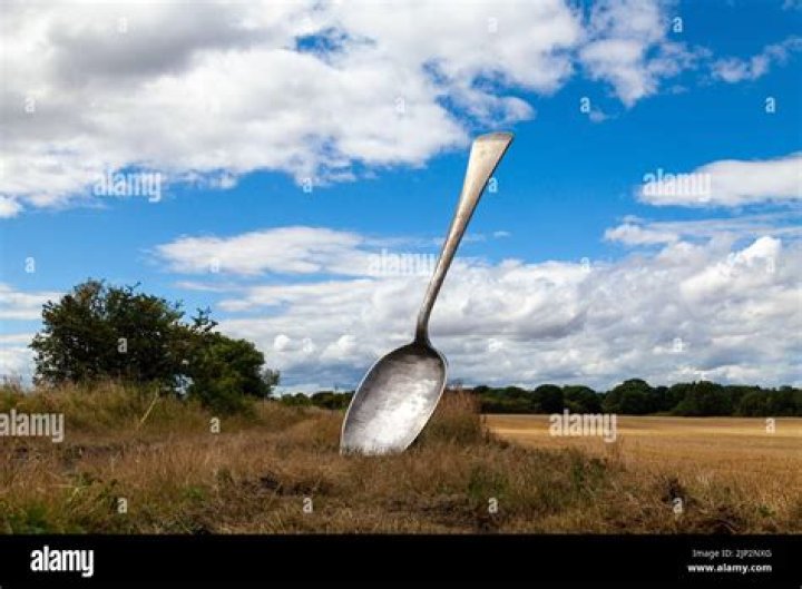 This giant spoon was in a giant teapot in the desert fortress. You don't know if anyone ever used it as a spoon, but if so, it must have been someone really big. You probably don't want to meet him. A giant spoon