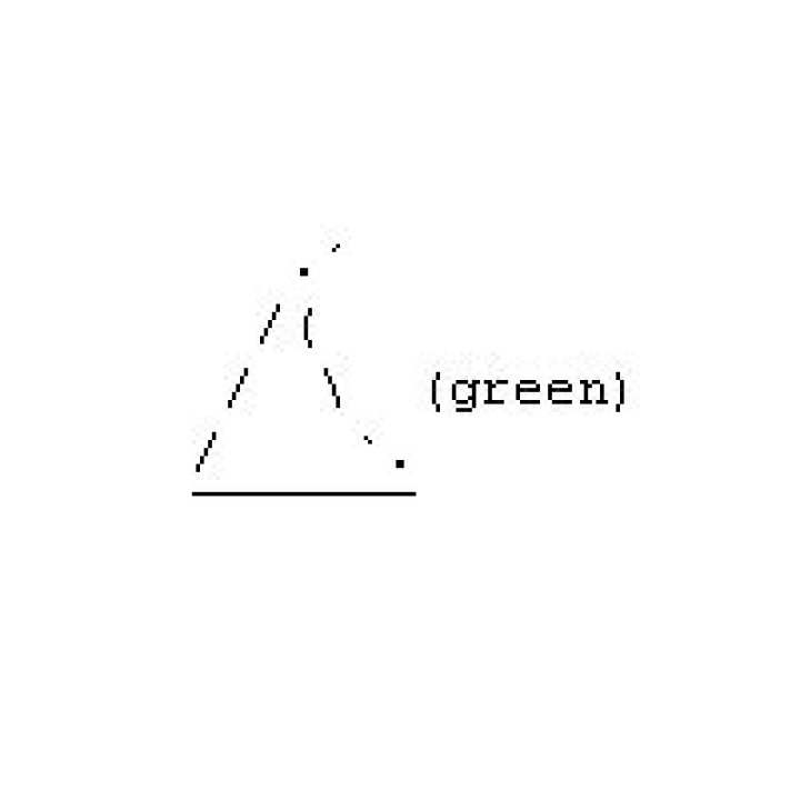 A MAGICAL GREEN SHARK FIN