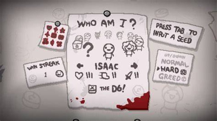 Afterbirth post-it note