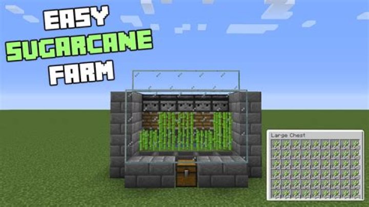Automatic sugarcane farm