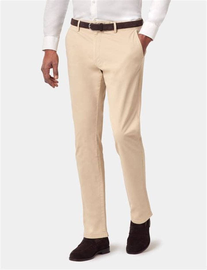 beige chinos