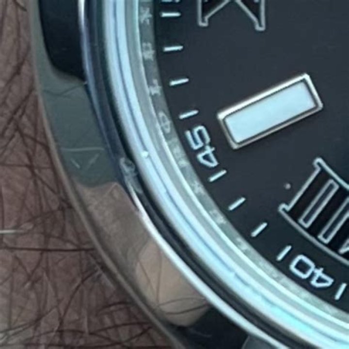 Bezel scratches caused by the Switch dock