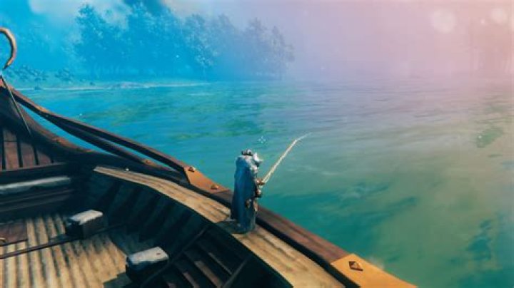 Can I catch fish in Valheim with a bow, spear, or by hand?