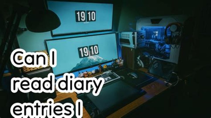 Can I read diary entries I missed?