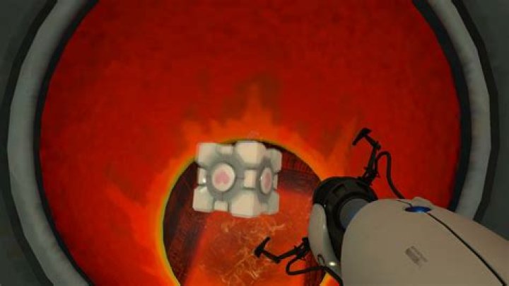 Can I save my weighted companion cube in room 17?