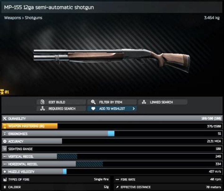 Can the quest "Setup" be completed using the new MP-155 shotgun?