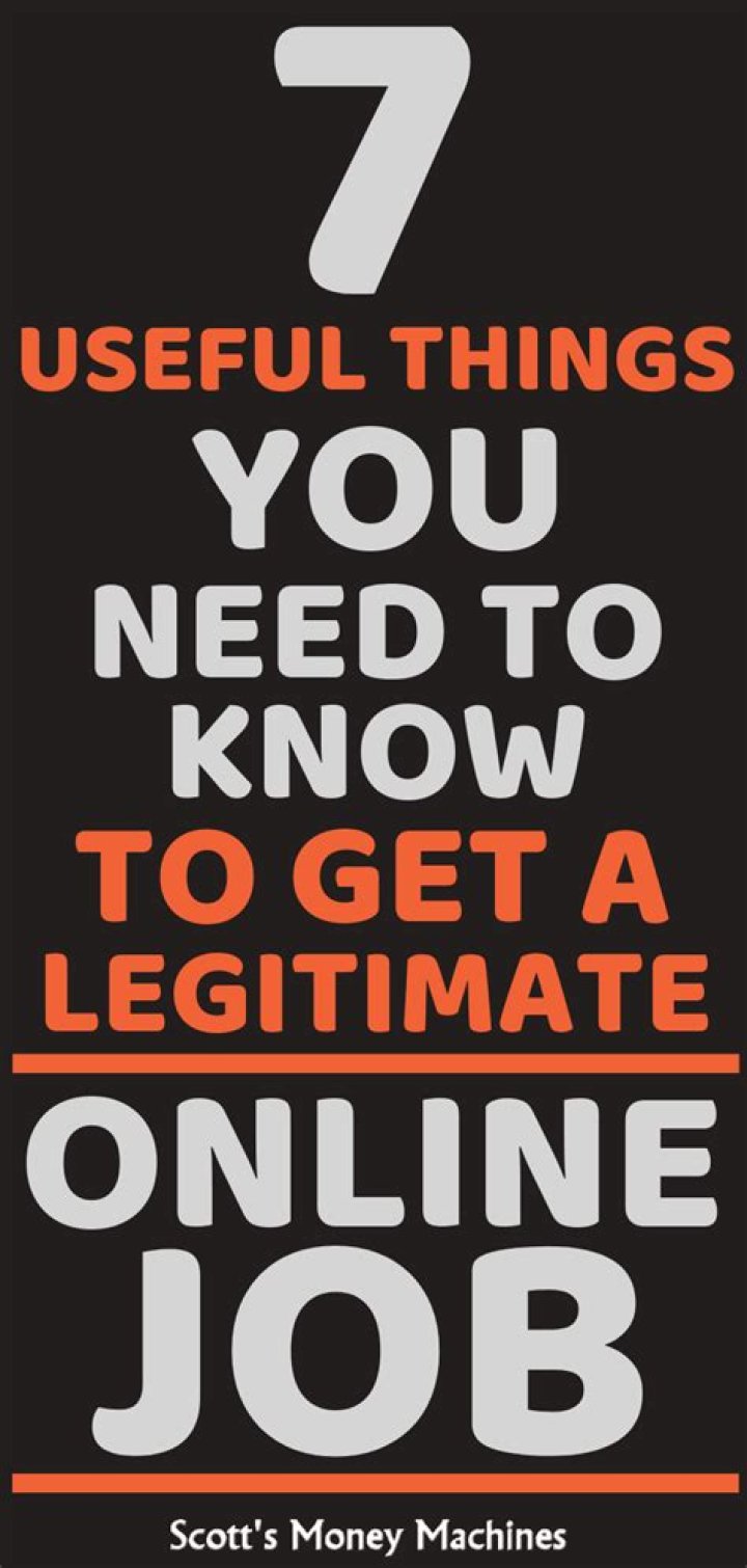 Can you get a legitimate job?