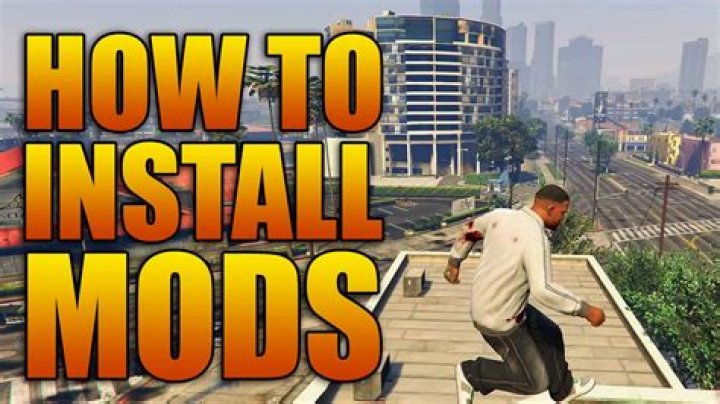 Can you put mods on GTA 5 on ps4?