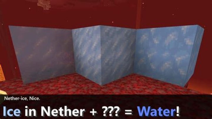 Can you still get water in the Nether by melting ice?