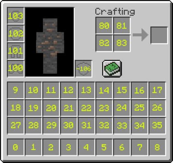 Can you /testfor a specific inventory slot?