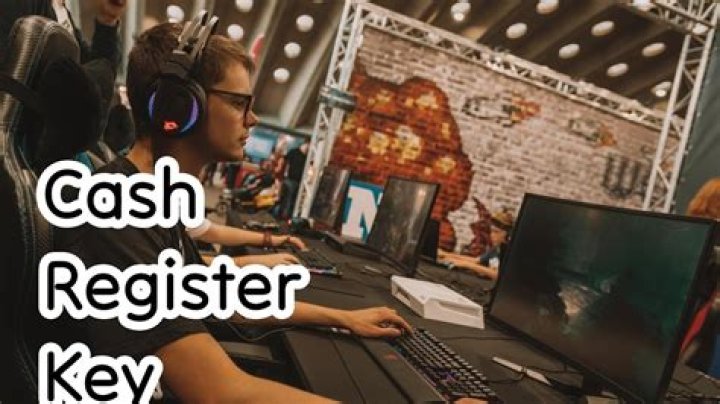 Cash Register Key Locations