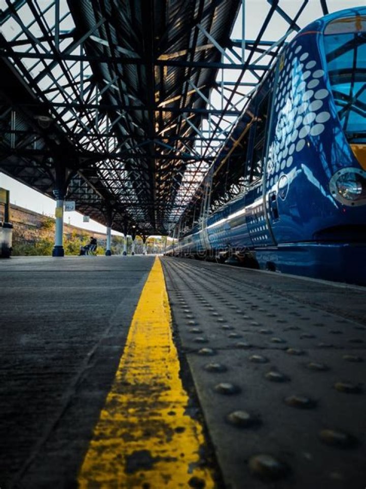 Closeup of station