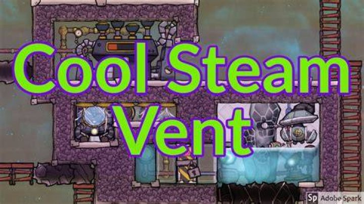 Cool steam vent