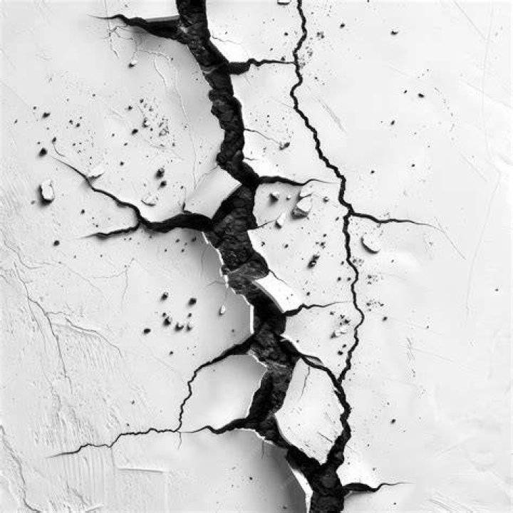 Cracked in the middle