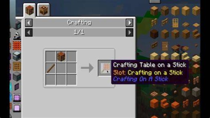 Crafting Stick