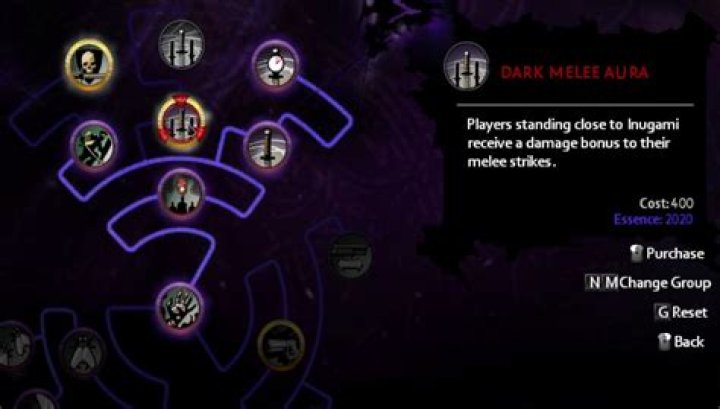 Dark Melee Aura