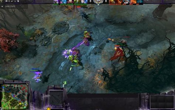 Darkseer offlane pushing the lane