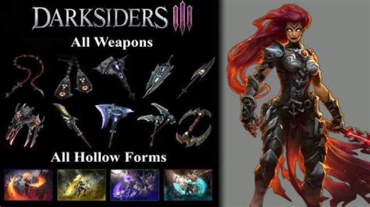 Darksiders 3 multiple weapons +11?