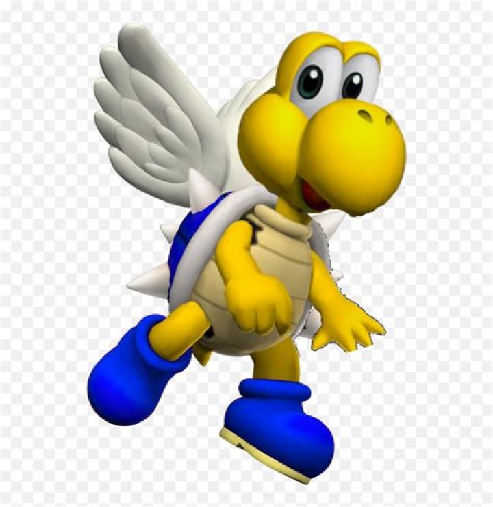 Does the Blue Spiny Koopa Shell ever appear on a Koopa?