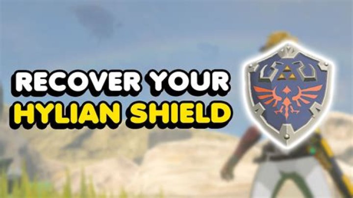 Does the Hylian Shield break after a Guardian Blast?