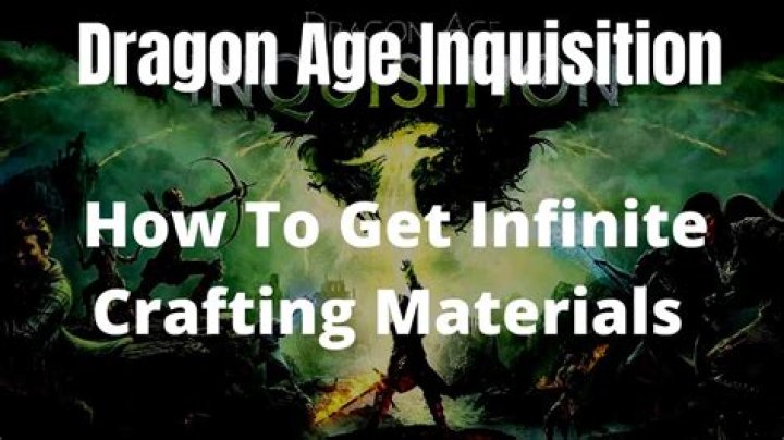 Dragon Age Inquisition, how to start crafting?