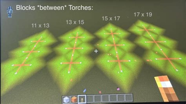 Efficient torch placement light map