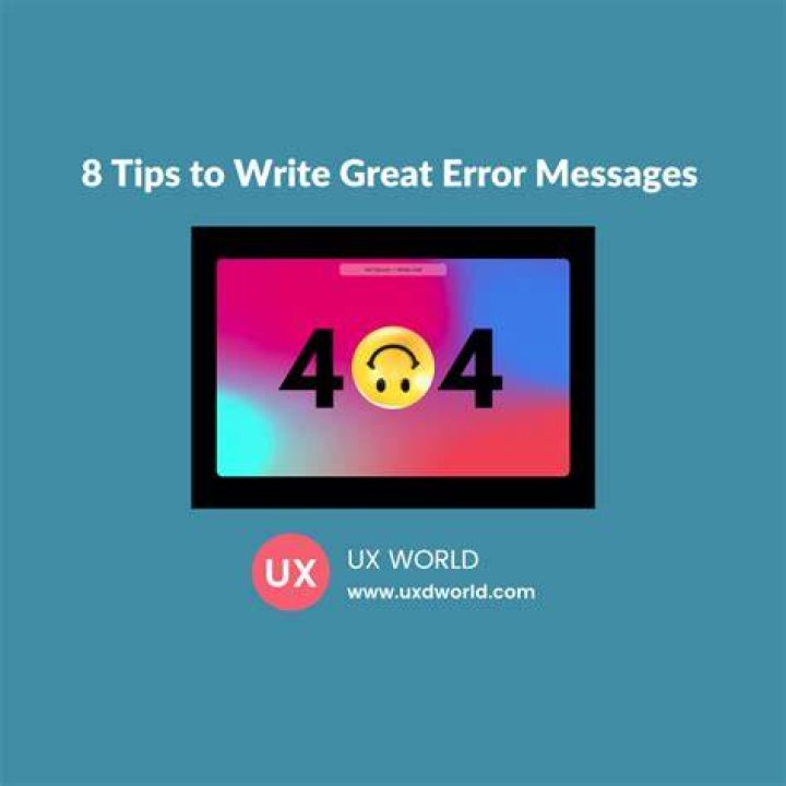 error messages
