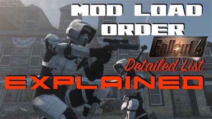 Fallout 4 mod load order