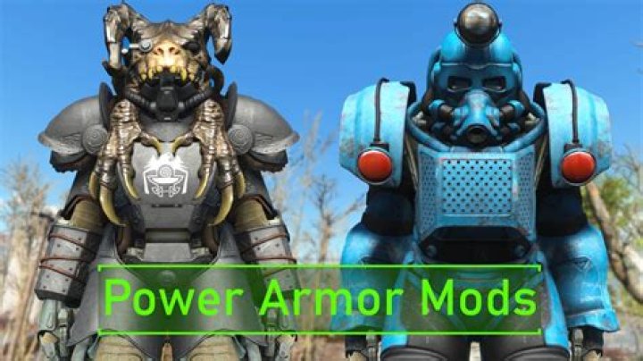 Fallout 4 Power Armor mods