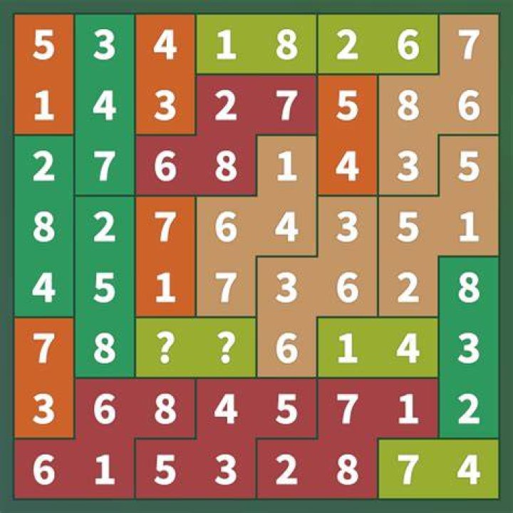 Flow Fit Sudoku - Wild Spots pack - Level 40