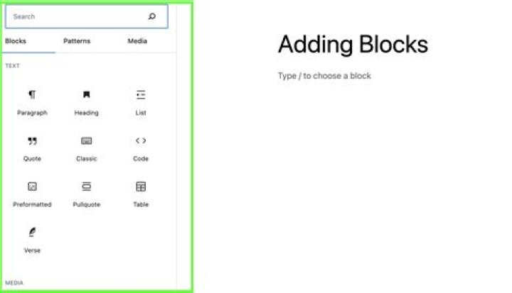 Get block documentation.