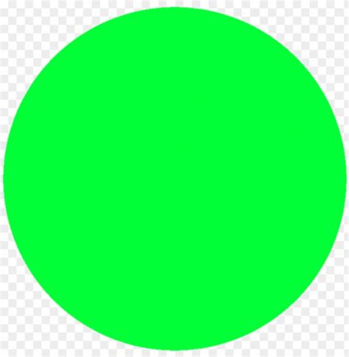 Green Circle Overlay