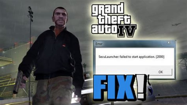 GTA IV won't start: 'SecuLauncer failed to start application' error?