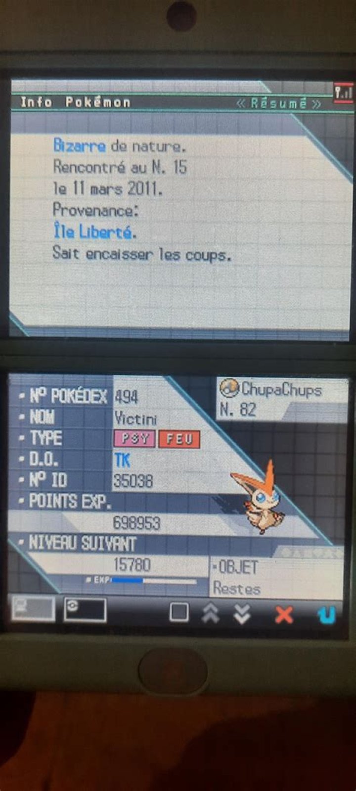 Hacked Pokemon Through Pokebank