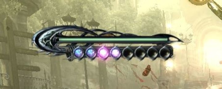 Health bar from Bayonetta