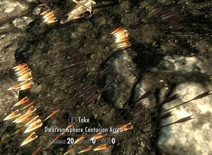 Help identifying a weird arrow found in Skyrim