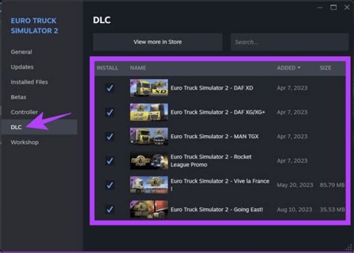 How can I force Steam to download DLC?