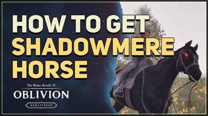 How can I get Shadowmere back after riding another horse?