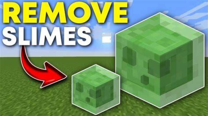 How can we get rid of slimes on super flat?