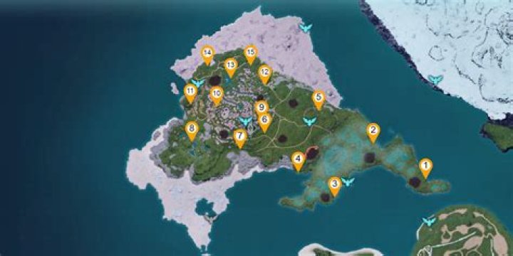 How densely on average are dungeons placed in the world?