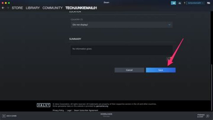 How do I change my Steam username?