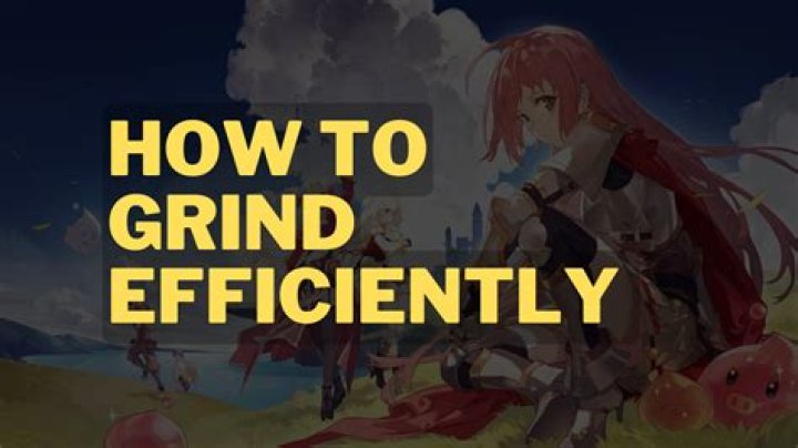 How do I efficiently grind skills?