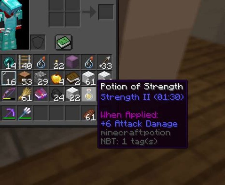 How do I get unlimited potion effect?