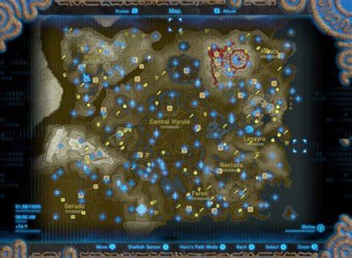 How do I load a previous save file in Breath of the Wild after it has been overwritten?