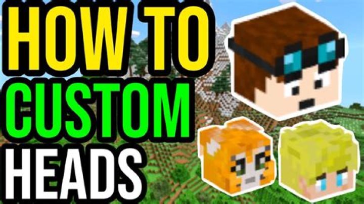 How do I make custom player heads have a NBT tag with commands?