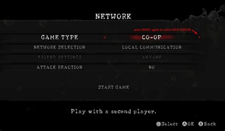 How do I play split screen in the Nintendo Switch Resident Evil 5 demo?