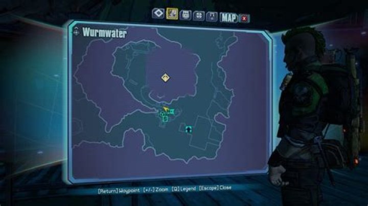 How do I reach this location in Wurmwater?