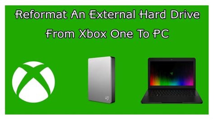 How do I reformat an Xbox 360 hard drive?