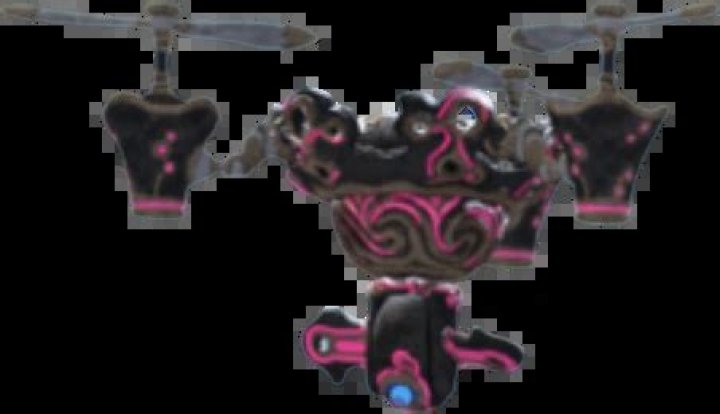 How do I shoot the propellers off of the Guardian Skywatcher?